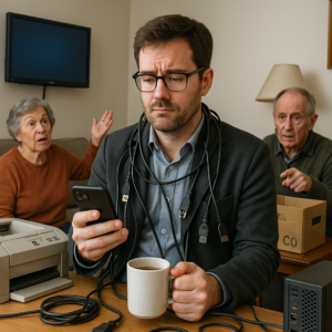 Pourquoi c’est toujours moi qu’on appelle quand l’imprimante fait grève ?